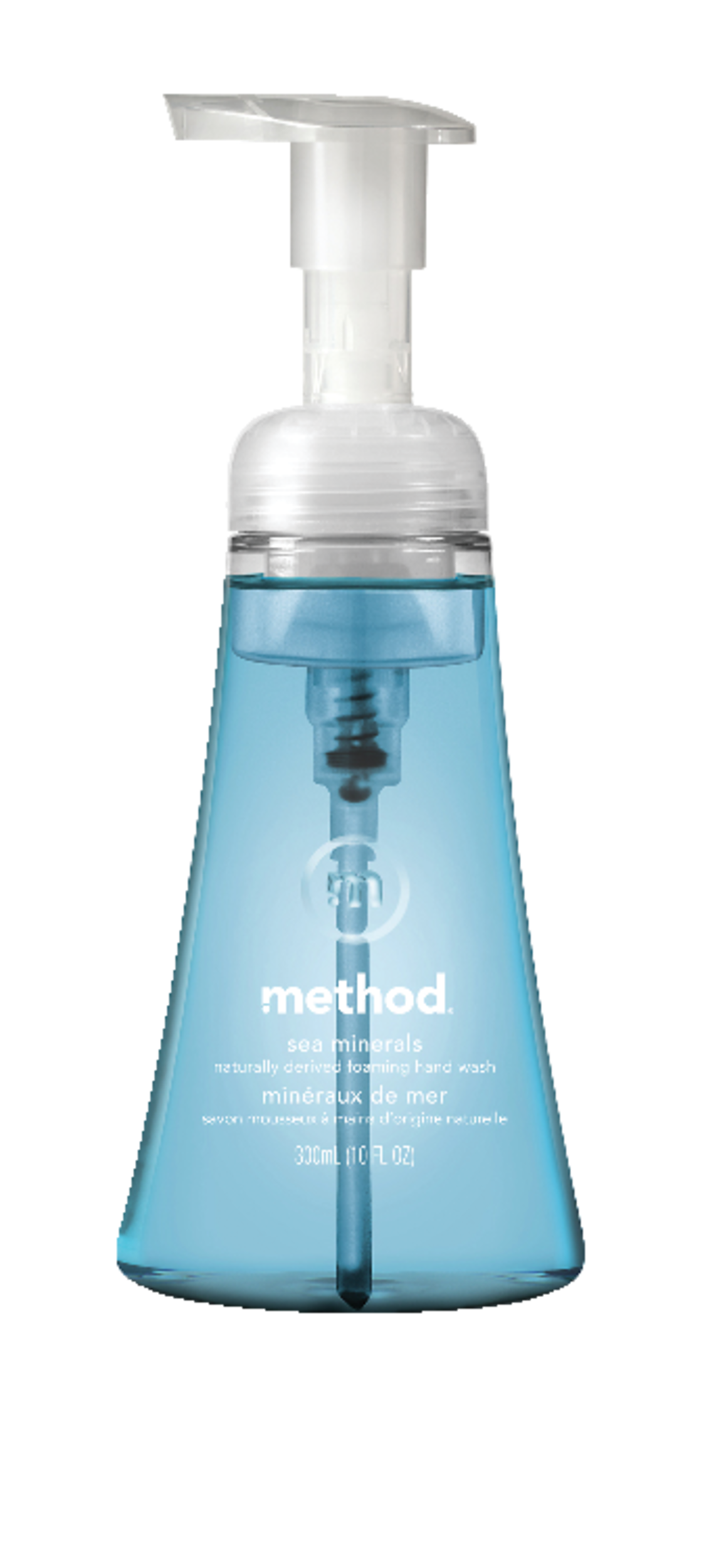 Savon moussant pour les mains Method avec pompe, parfum minéraux marins, 300&nbsp;mL Side_Left