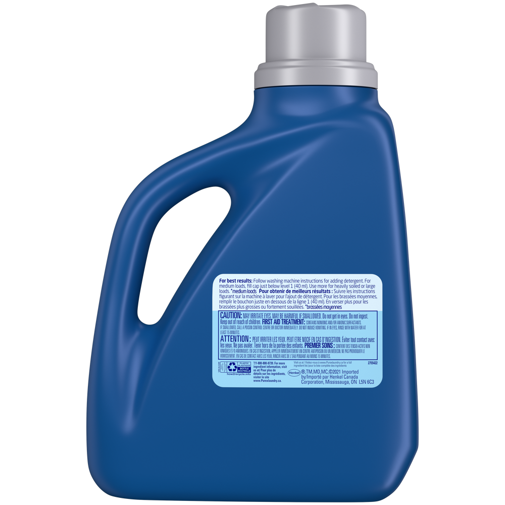 Purex Cold Water Liquid Laundry Detergent, Rainshower Scent, 64Load, 2