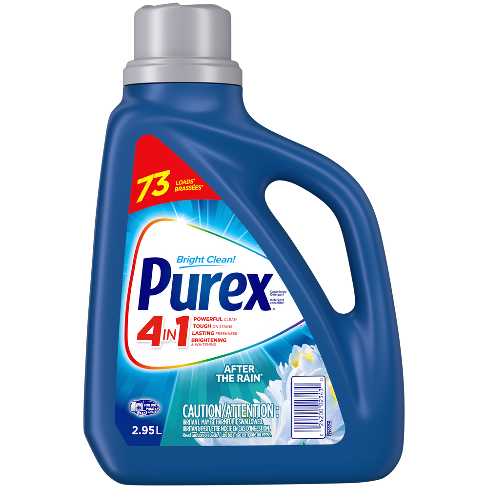 Détergent à lessive liquide Purex pour l'eau froide, 64 brassées