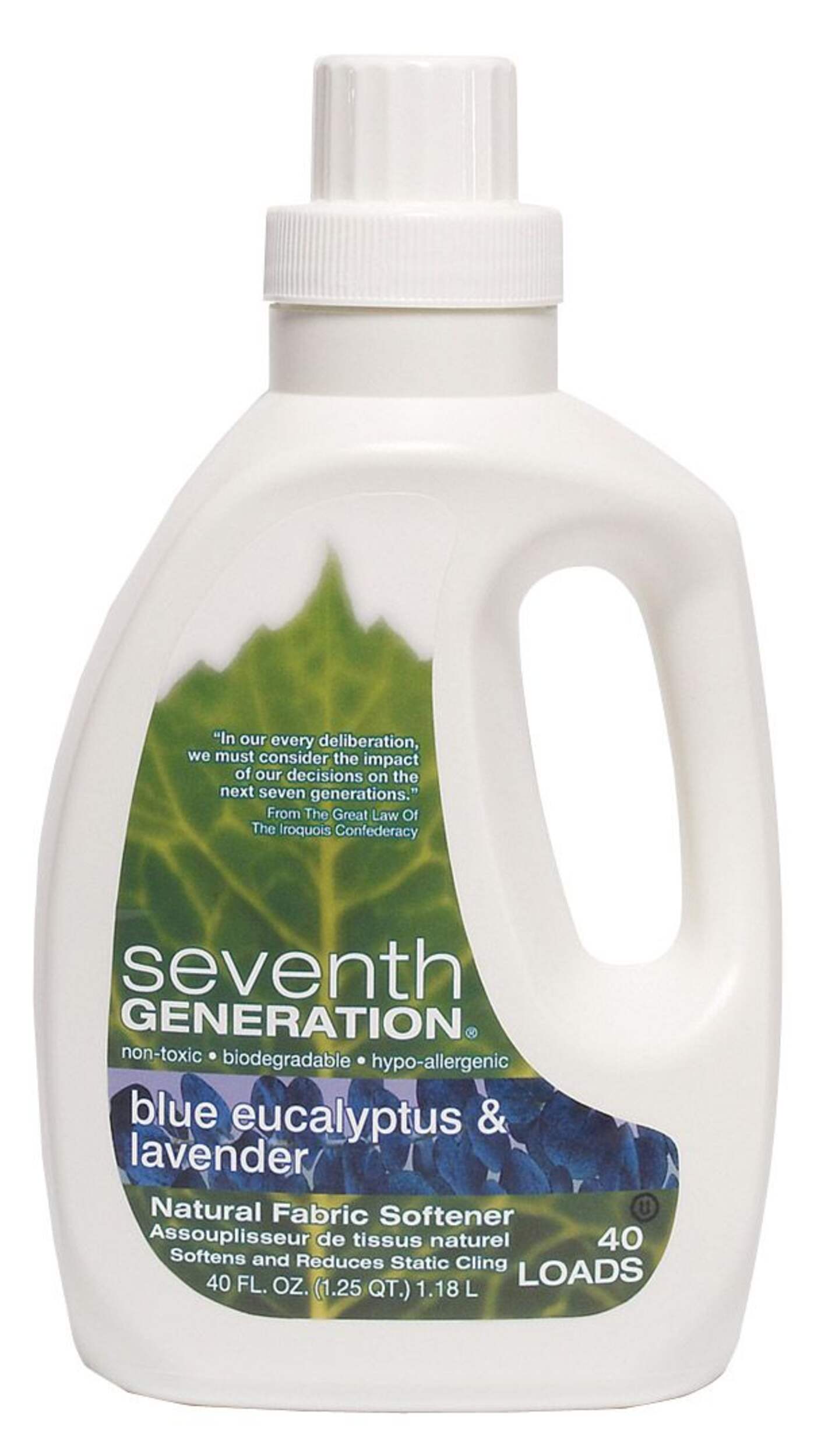 Seventh Generation Natural Fabric Softener, 1.8 L Canadian Tire