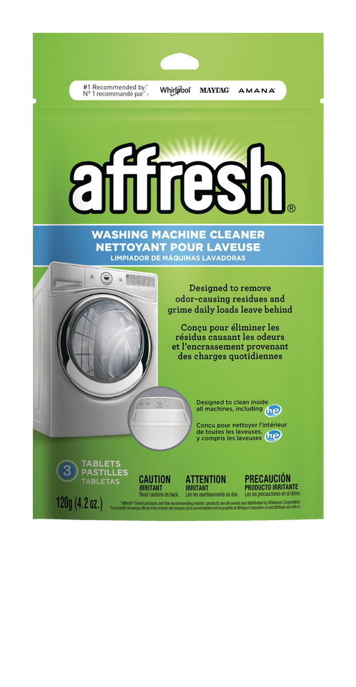 Affresh Washing Machine Cleaner Tabs, Fresh Scent, 120-g, 3-pk ...