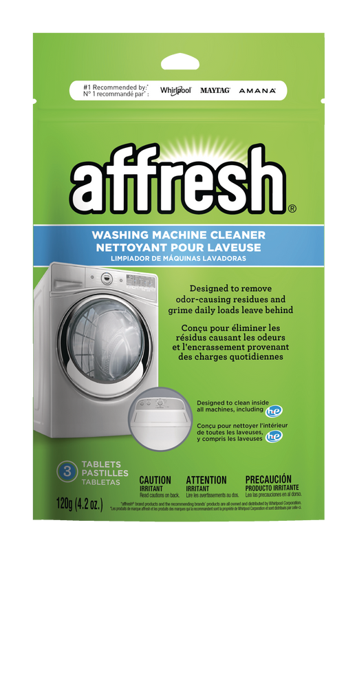 Affresh Washing Machine Cleaner Tabs, Fresh Scent, 120g, 3pk