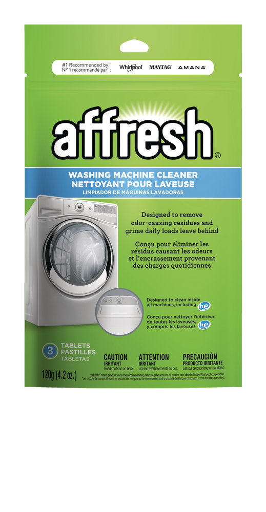 Affresh Washing Machine Cleaner Tabs, Fresh Scent, 120g, 3pk