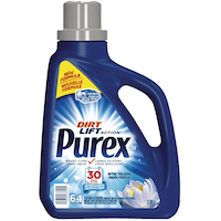 Purex Liquid Laundry Detergent with Dirt Lift Action, Assorted Scents, 64-Load, 4.43-L Front_Flat