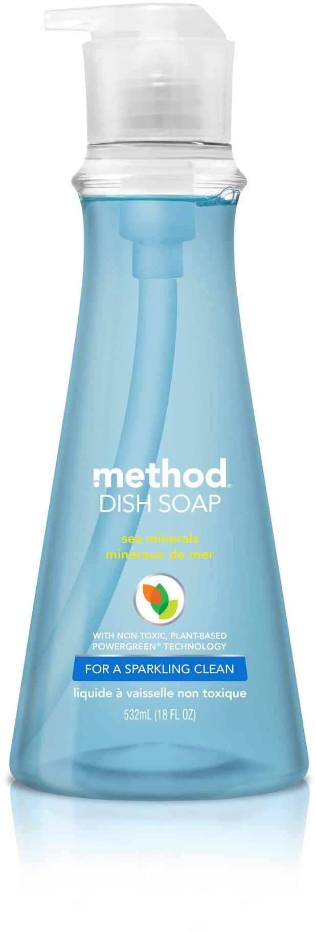 distributeur de savon à vaisselle en silicone, bouteille fendue, pression  facile