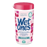 Wet Ones Antibacterial Hand Sanitizer Wipes, Assorted Scents, 40-pk
