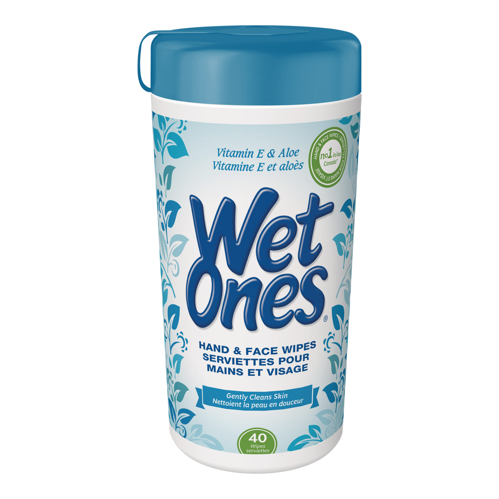 Wet Ones Antibacterial Hand Sanitizer Wipes, Assorted Scents, 40pk