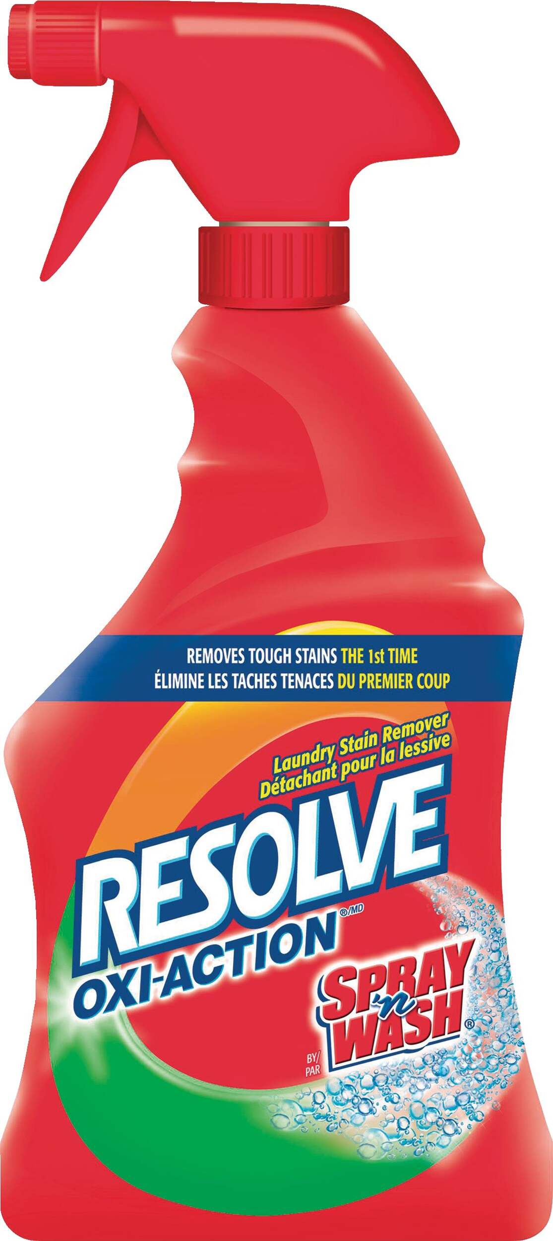 Resolve Spray'N Wash Spray Laundry Stain Remover with Oxi Action, 650-mL Front_Flat