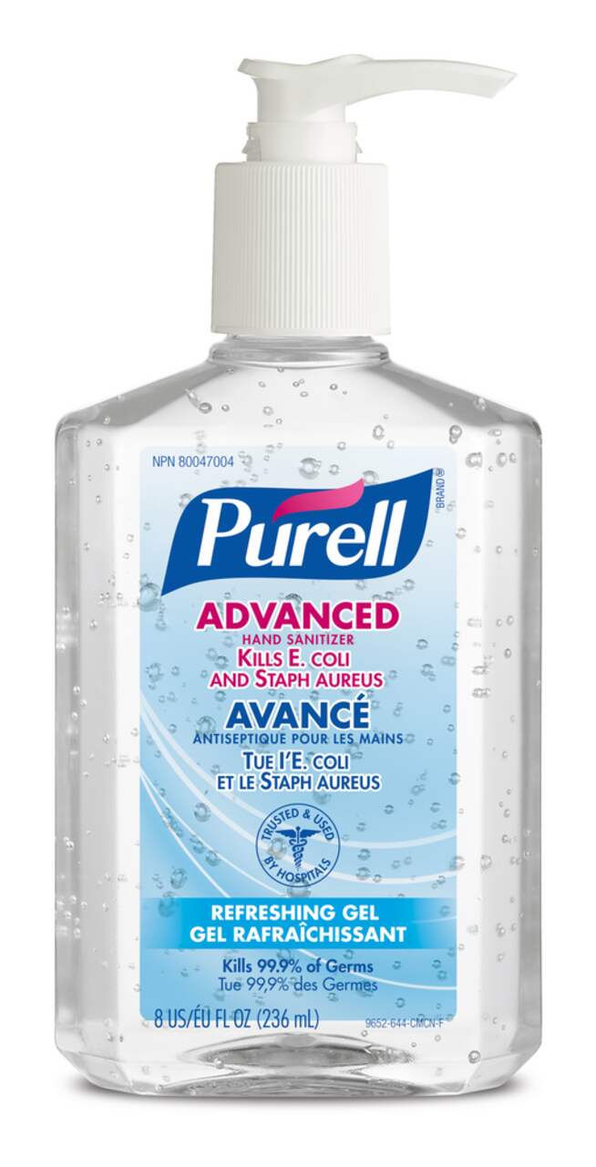 Gel désinfectant pour les mains Purell Advanced Instant Pump, non parfumé,  236 mL