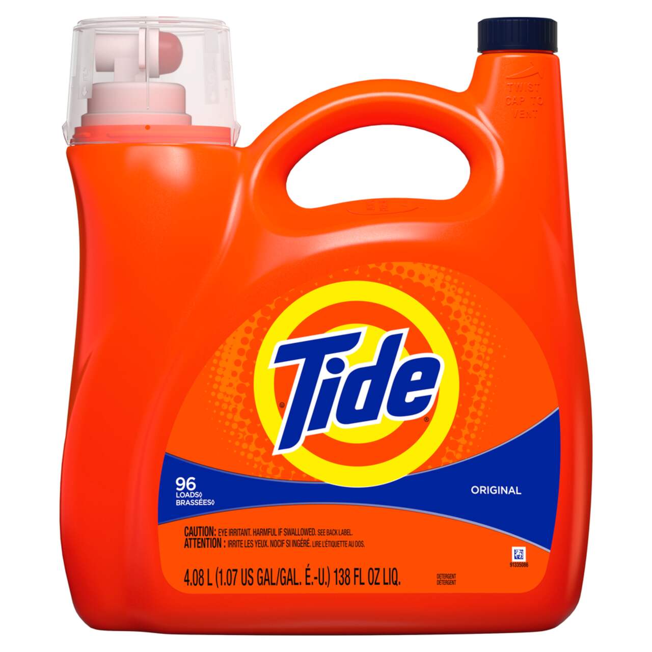 Tide Original Liquid Laundry Detergent 96 Load