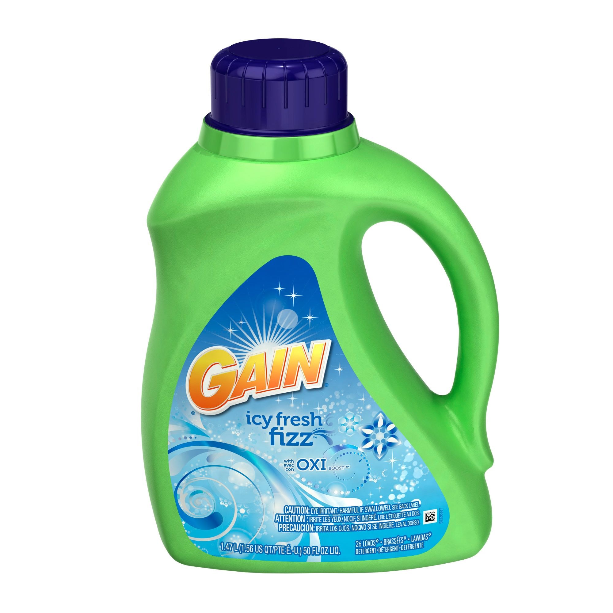 Gain Icy Fresh Fizz with Oxi Boost Liquid Laundry Detergent Canadian Tire