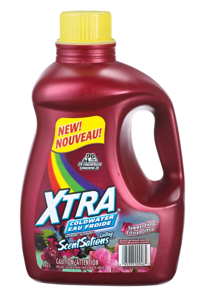 Xtra Coldwater ScentSations Liquid Detergent, 96 Load Canadian Tire