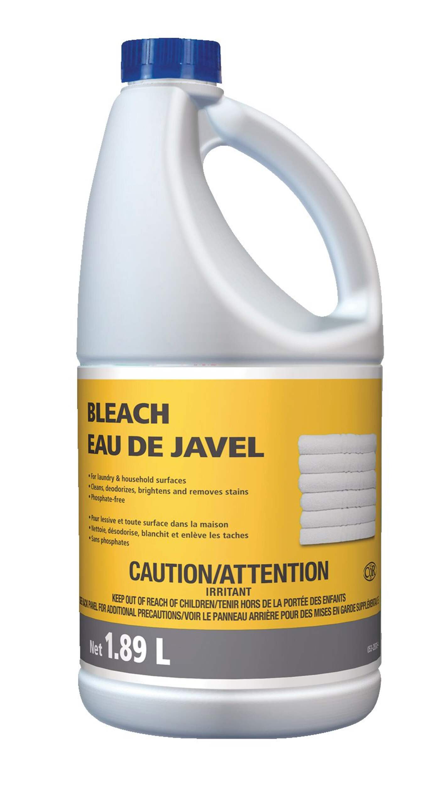 Javellisant tout usage, 1,89 L Front_Flat