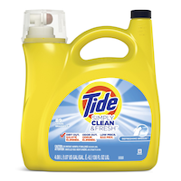 Tide Simply Liquid Laundry Detergent, Refreshing Breeze, 2.72 L, 70 Loads Front_Flat