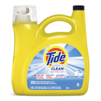 Tide Simply Liquid Laundry Detergent, Refreshing Breeze, 3.4 L, 74 Loads Front_Flat