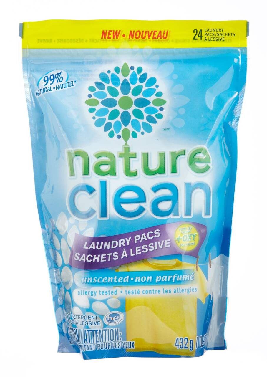 Nature Clean Hypoallergenic Laundry Detergent Sheets, Assorted