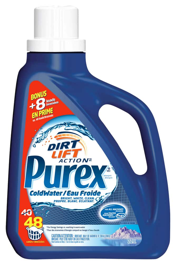 Purex Cold Water Laundry Detergent, 2.21 L Canadian Tire