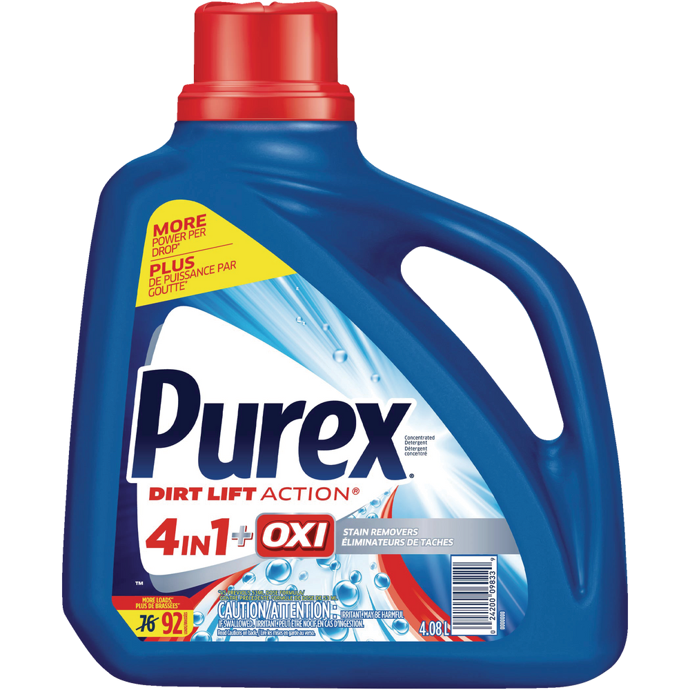 Purex Oxi Plus Laundry Detergent, 4.08L Canadian Tire