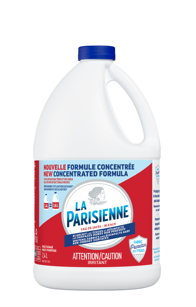 Javellisant liquide tout usage La Parisienne, 2,4 L Canadian Tire