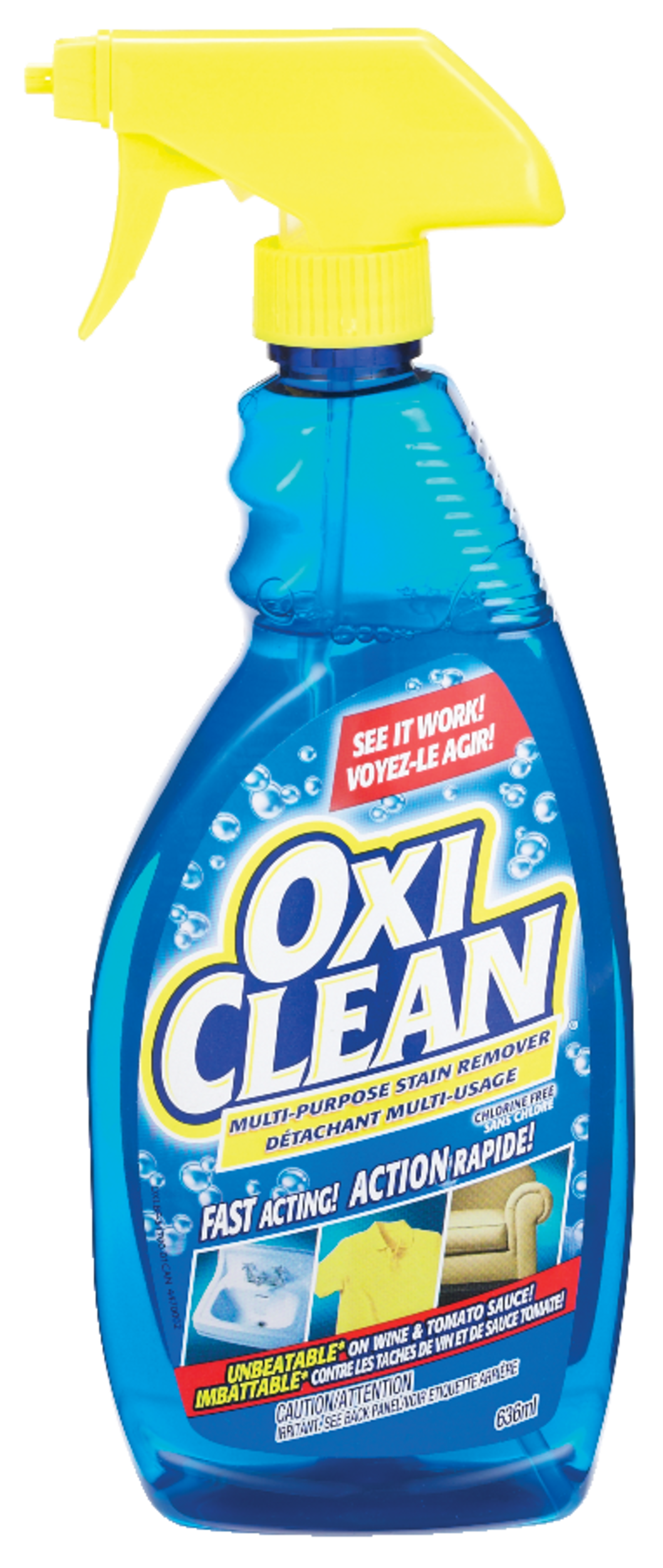 OxiClean MultiPurpose Stain Remover Spray, 636mL Canadian Tire