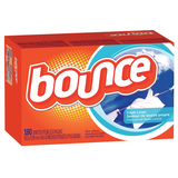 Feuilles assouplissantes Bounce, lessive propre, paq. 180