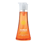 method Liquid Pump Dish Soap, Clementine Scent, 532-mL Front_Flat