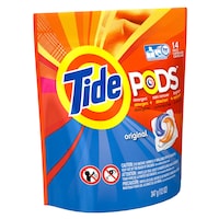 Tide Laundry Detergent Pods, Original, 14-pk