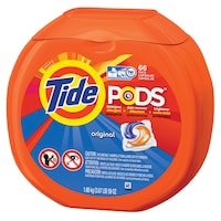 Tide Liquid Laundry Detergent Pods, Original, 66-Count