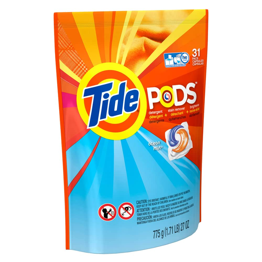 Tide Laundry Detergent Pods, Ocean Mist, 31-pk | Canadian Tire