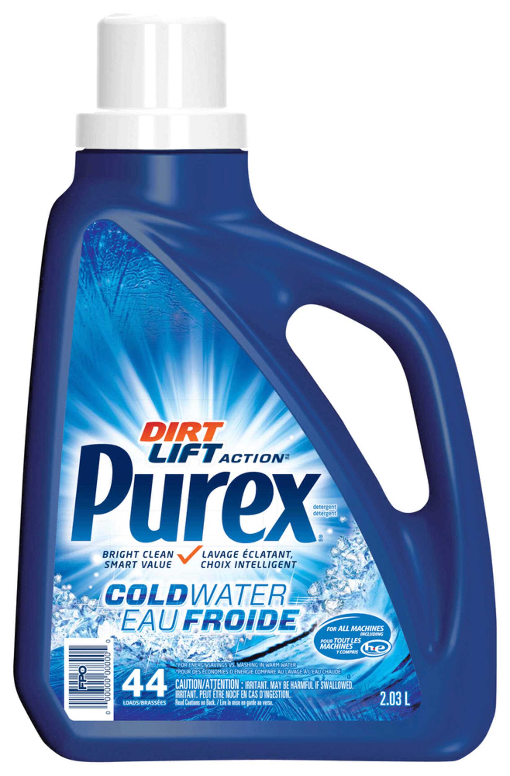 Purex After the Rain Scented Cold Water Liquid Laundry Detergent, 44