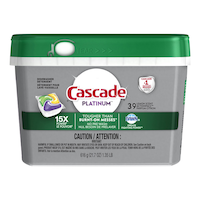 Sachets Cascade Platinum ActionPacs, parfum frais, paq. 39