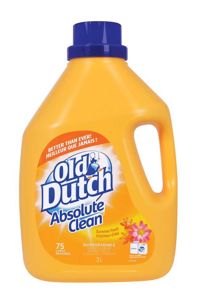 Old Dutch Absolute Clean Liquid Laundry Detergent, Summer Fresh Scent