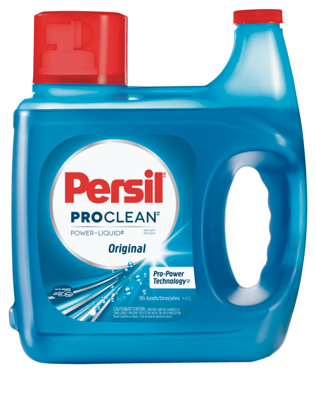 Détergent à lessive liquide Persil ProClean, parfum original, 96 brassées,  4,43 L