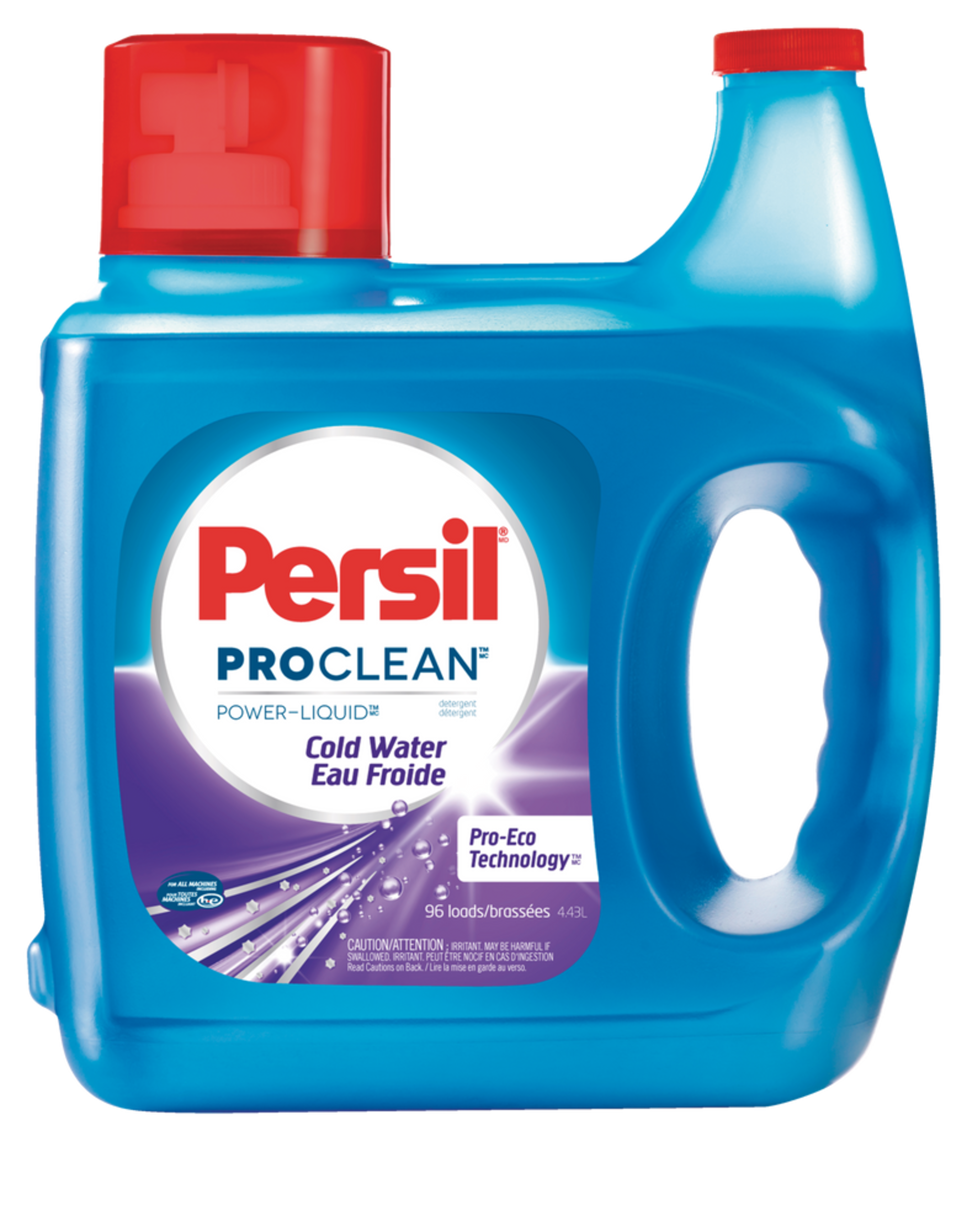 Persil ProClean Cold Water Liquid Laundry Detergent, 96 Loads Front_Flat