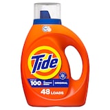 Tide Original Liquid Laundry Detergent, 48 loads Front_Flat
