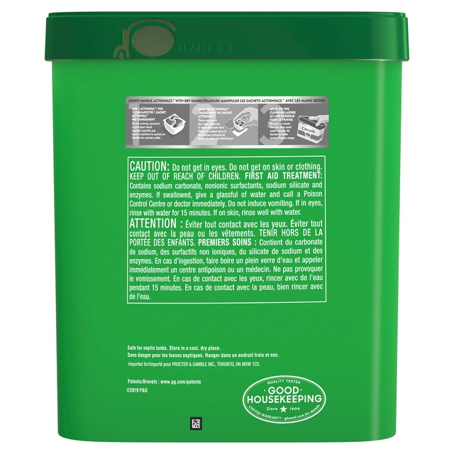 Cascade Original ActionPacs, Dishwasher Detergent Pods, Lemon, 110