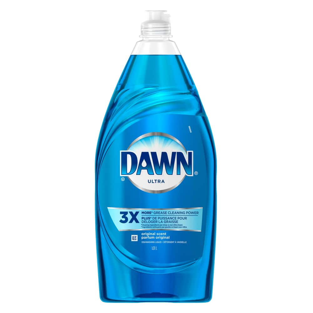 Hétéroclite Prémédication Par la loi liquide vaisselle dawn bleu ...