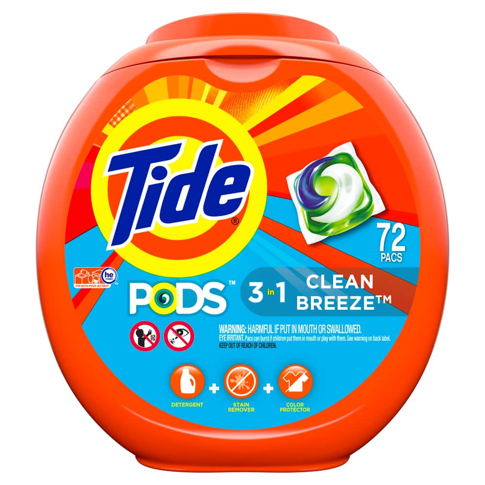 Tide PODS® Laundry Detergent, Ocean Mist, 72-pk | Canadian Tire