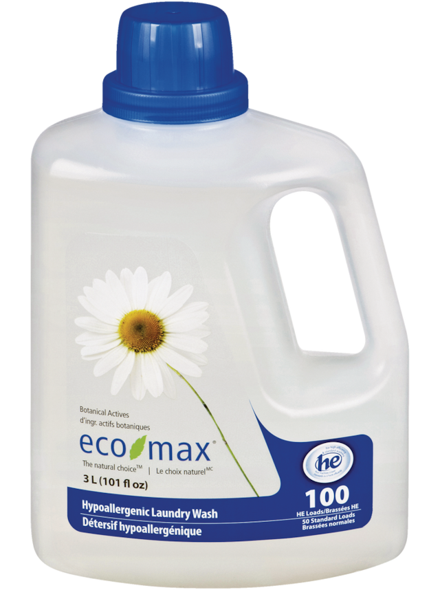 Hypoallergenic Liquid Laundry Detergent, Unscented, 100Load, 3