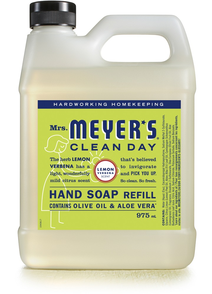 Mrs. Meyer's Natural Hand Soap Refill, Assorted Scents, 975mL