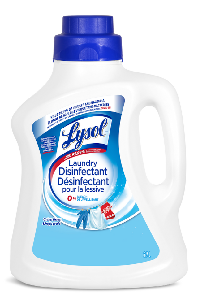 Lysol Laundry Detergent Additive, Crisp Linen Scent, 2.7L Canadian Tire
