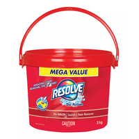 Resolve In-Wash Laundry Stain Remover Powder with Oxi Action, 3-kg Front_Flat