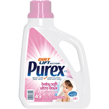 Purex Baby Soft Liquid Laundry Detergent, Unscented, 49-Load, 2.26-L Front_Flat