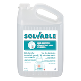 Recharge de désinfectant liquide pour les mains Solvable, non parfumé, 3,78 L Front_Flat