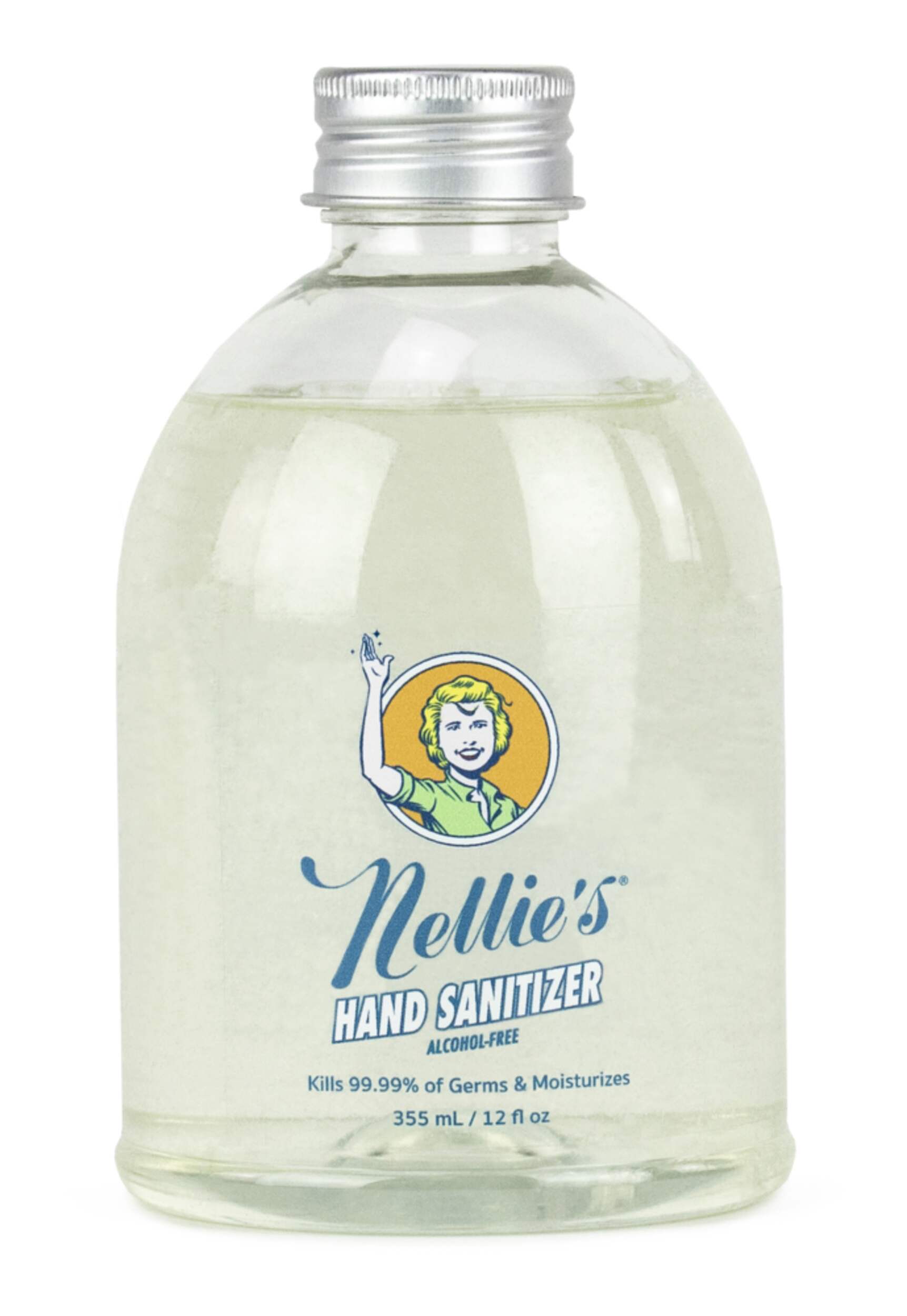 Nellie's Spray Hand Sanitizer, AlcoholFree, Eucalyptus Scent, 355mL