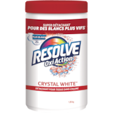 Poudre à lessive avec détachant pour tissus blancs Resolve avec Oxi, Action, 1,4&nbsp;kg Front_Elevated