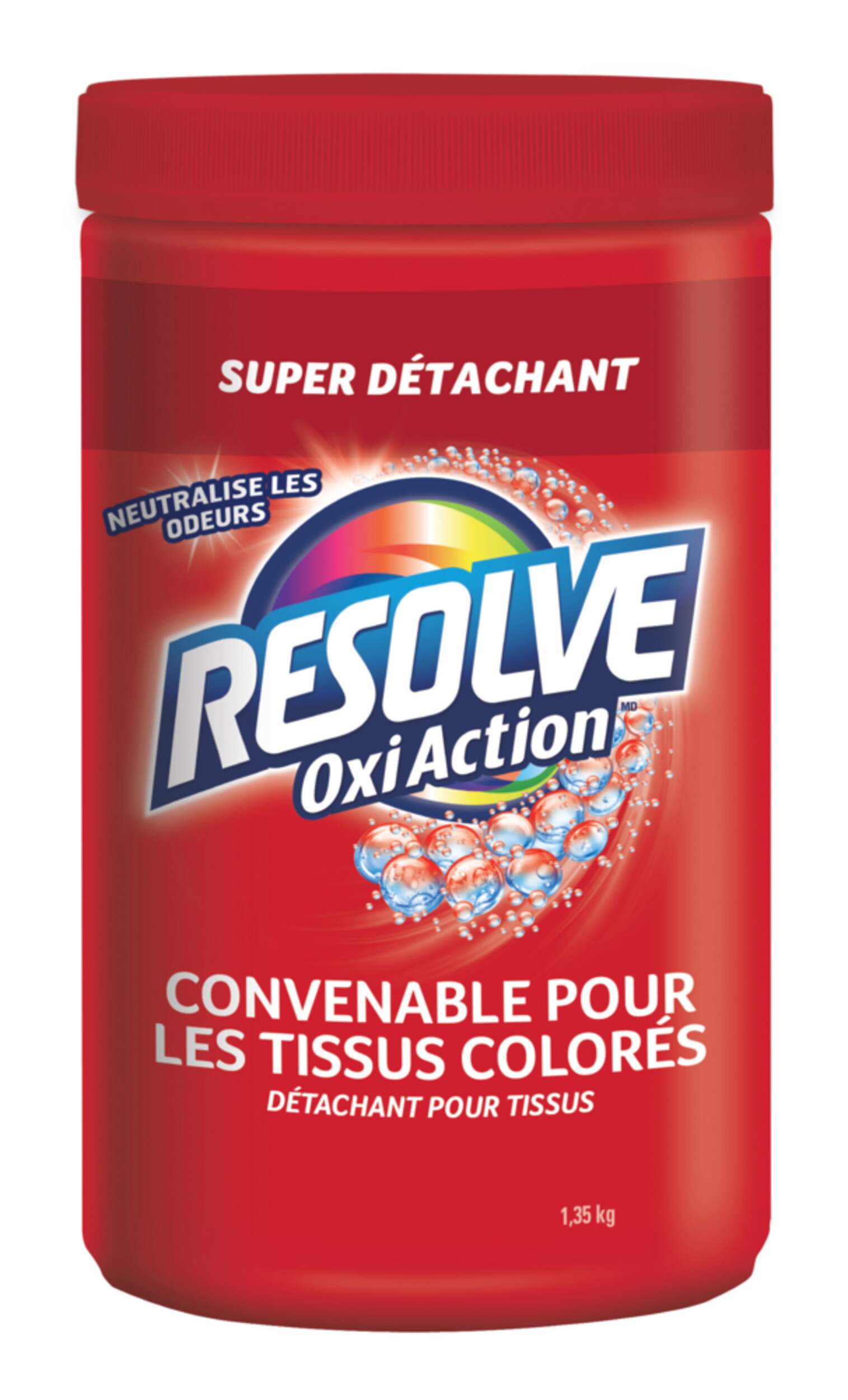 Resolve Laundry Stain Remover Powder with Oxi Action, 1.4kg Canadian