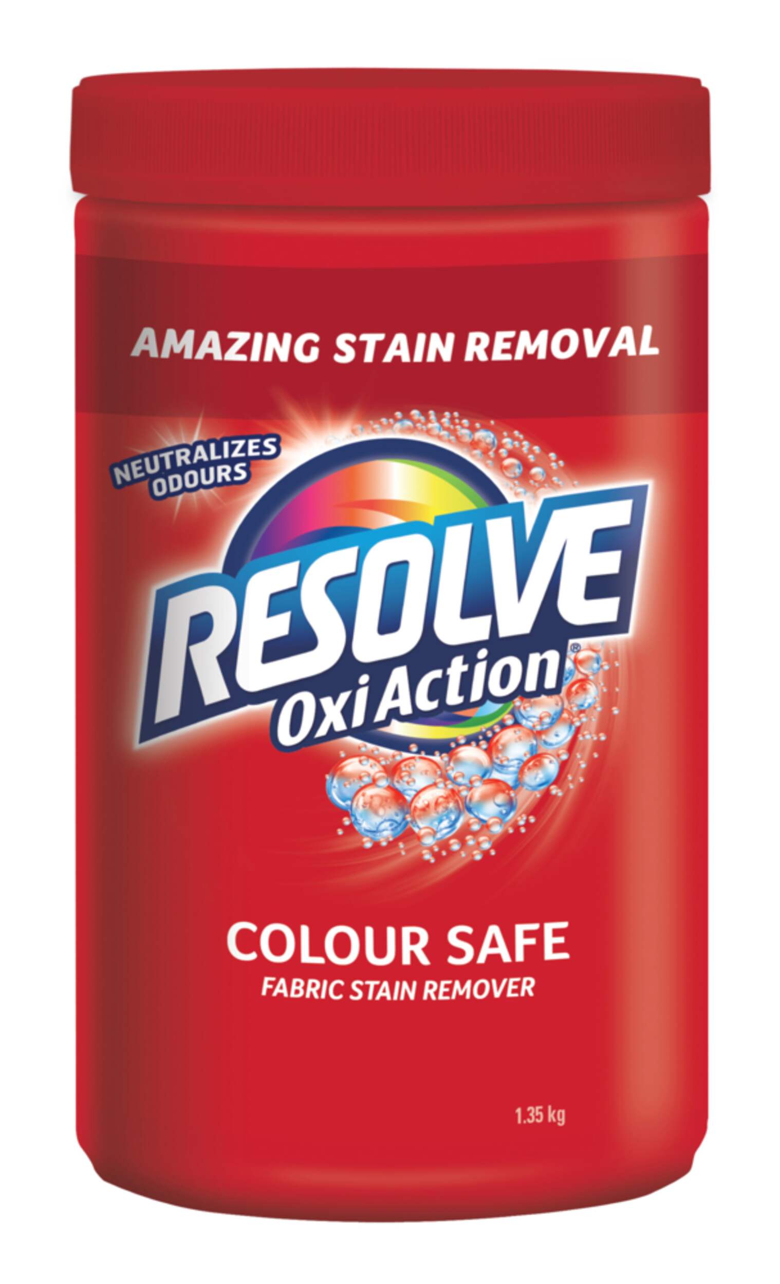 Resolve Laundry Stain Remover Powder with Oxi Action, 1.4kg Canadian