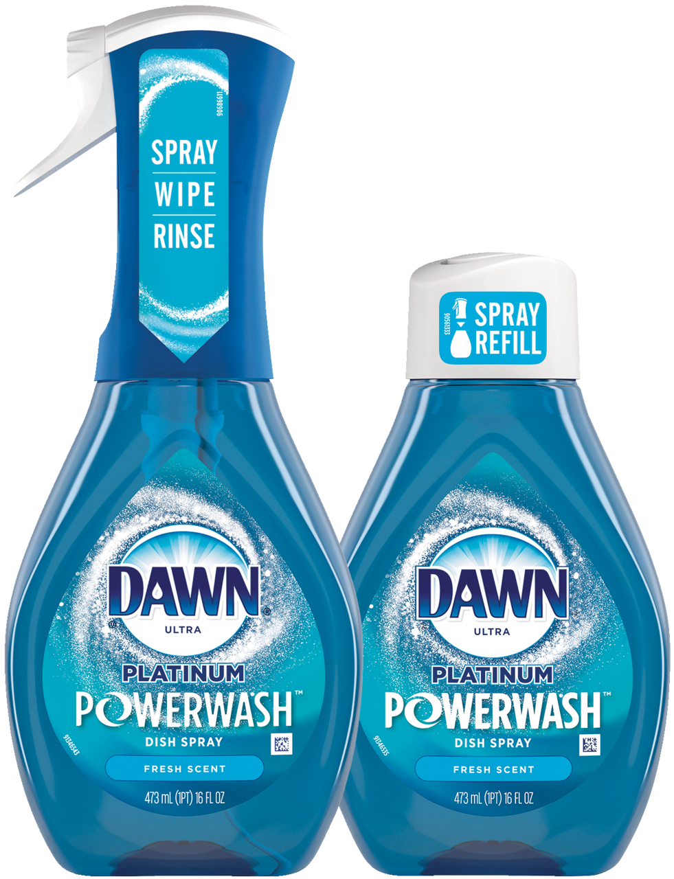 Dawn Platinum Powerwash Dish Spray Starter Kit Plus Refill Dish