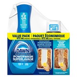 Dawn Platinum Powerwash Dish Spray, Fresh Scent Bundle, 1 Starter-Kit Front_Flat